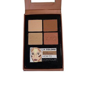 💐L.A. Colors Get Sculpted! Contour Kit - 4 Shades for Perfect Contouring💐